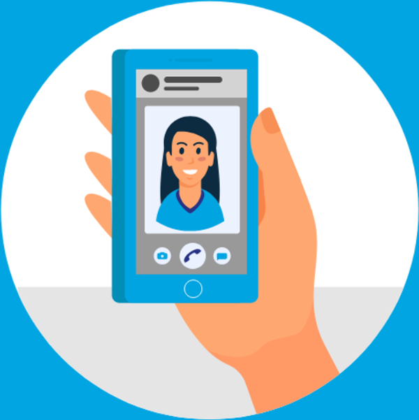 Start a video chat